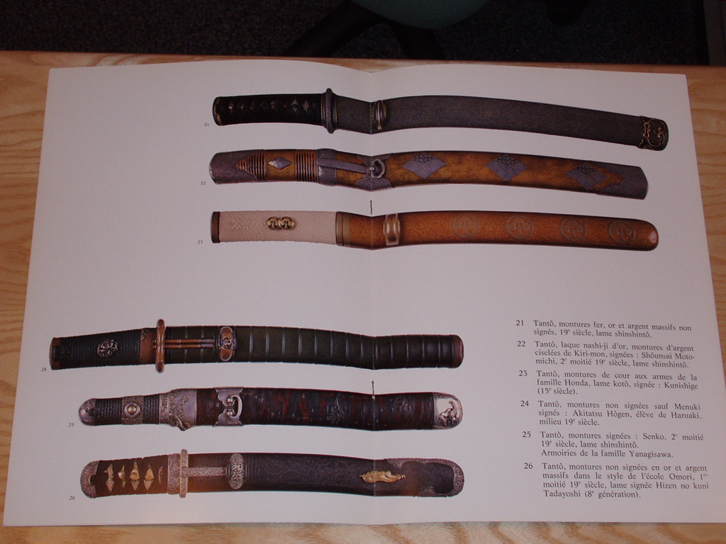 Japon: Kinko - Montures de Sabre Ornementales